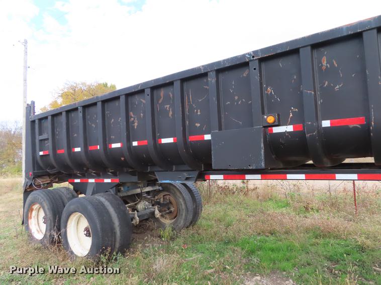 image for item DN9171 1985 Hobbs end dump trailer