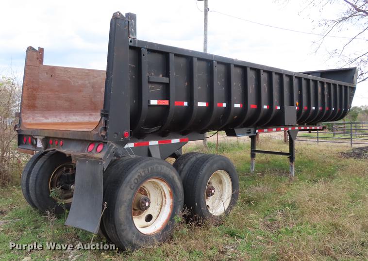 image for item DN9171 1985 Hobbs end dump trailer