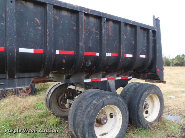 image for item DN9171 1985 Hobbs end dump trailer