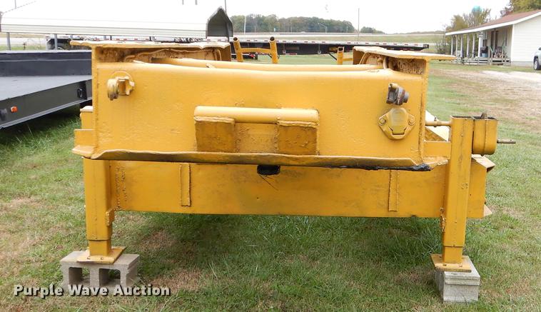 image for item EW9538 1985 shop built equipment trailer