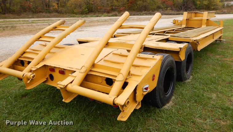 image for item EW9538 1985 shop built equipment trailer