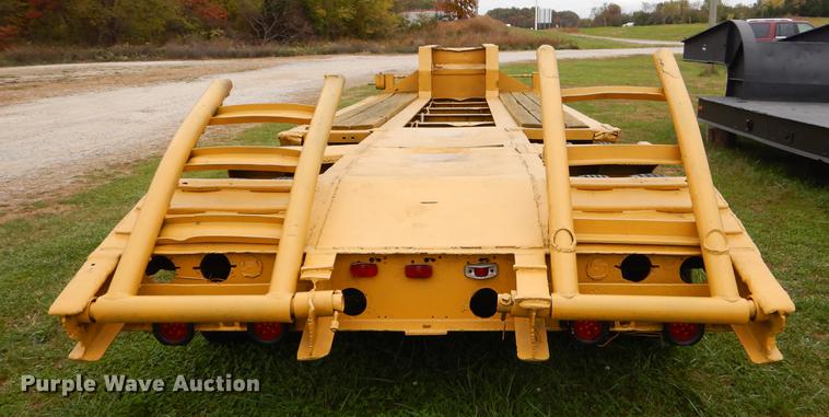 image for item EW9538 1985 shop built equipment trailer