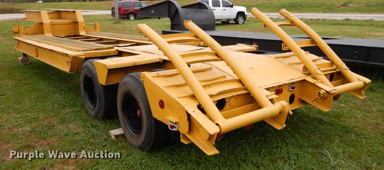 image for item EW9538 1985 shop built equipment trailer