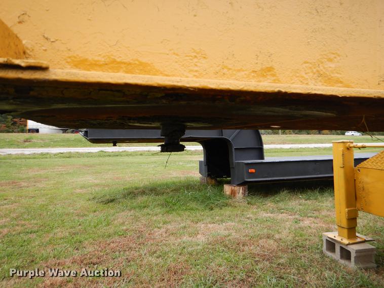 image for item EW9538 1985 shop built equipment trailer