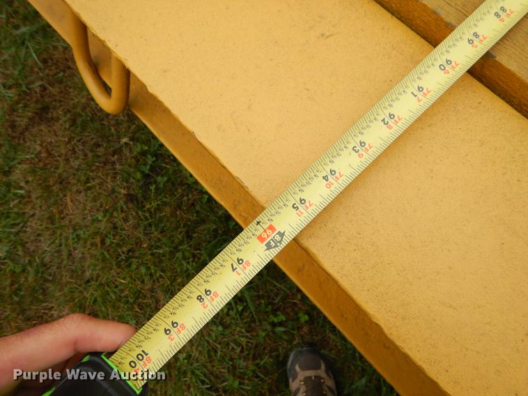 image for item EW9538 1985 shop built equipment trailer