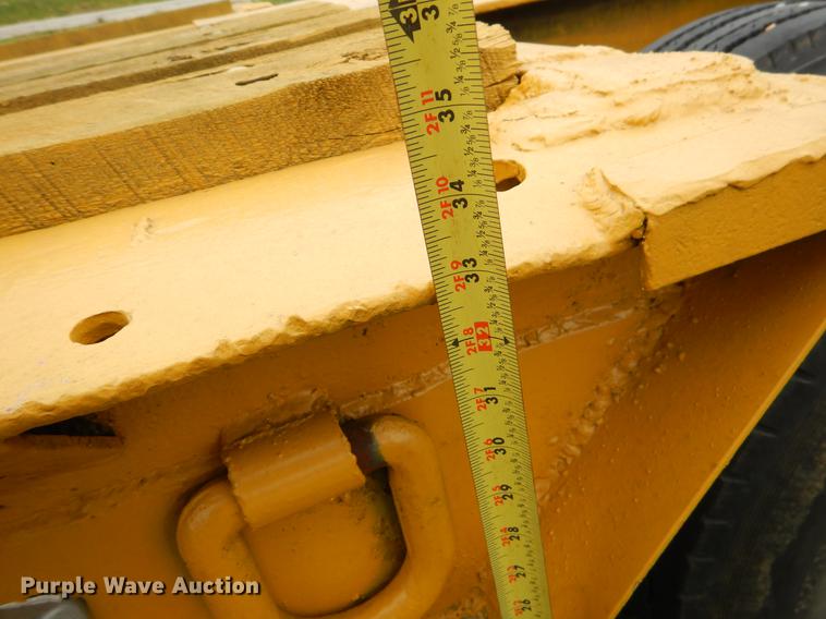 image for item EW9538 1985 shop built equipment trailer