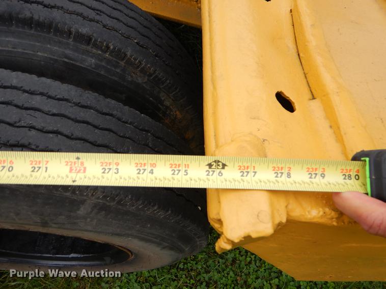 image for item EW9538 1985 shop built equipment trailer