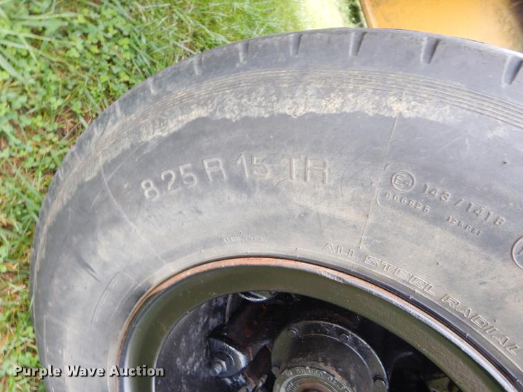 image for item EW9538 1985 shop built equipment trailer