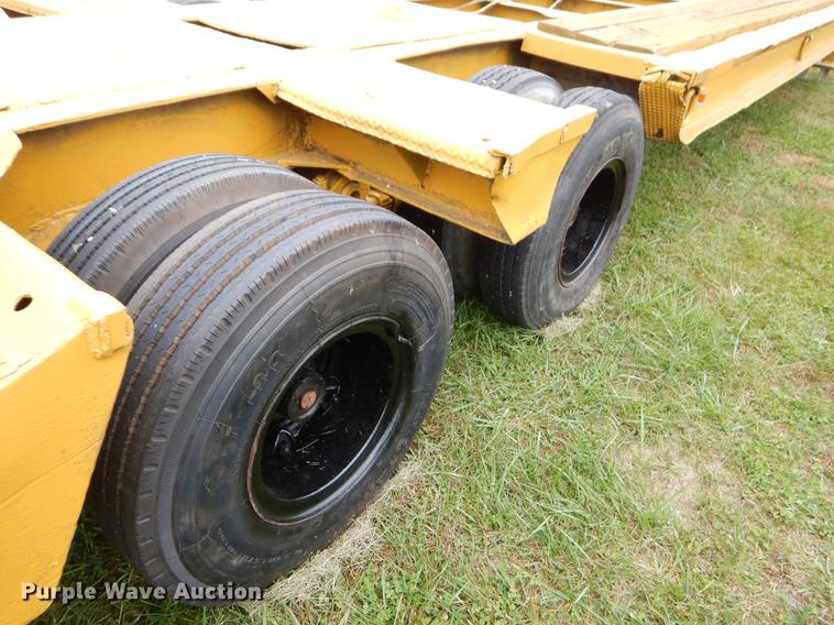 image for item EW9538 1985 shop built equipment trailer