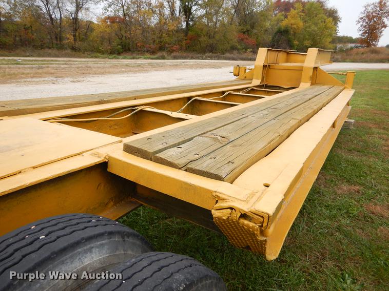 image for item EW9538 1985 shop built equipment trailer