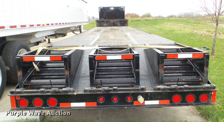 image for item L5715 2015 Neville drop deck equipment trailer