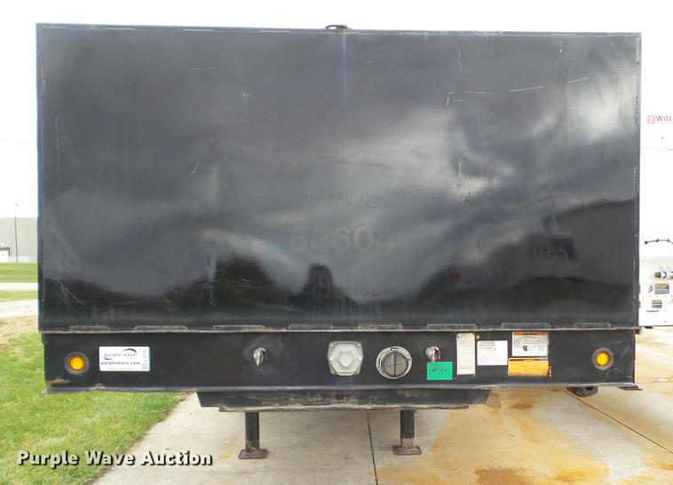 image for item L5715 2015 Neville drop deck equipment trailer