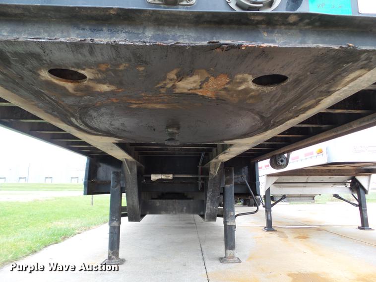 image for item L5715 2015 Neville drop deck equipment trailer