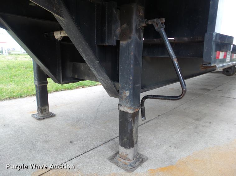 image for item L5715 2015 Neville drop deck equipment trailer