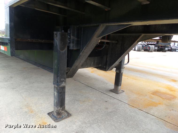 image for item L5715 2015 Neville drop deck equipment trailer