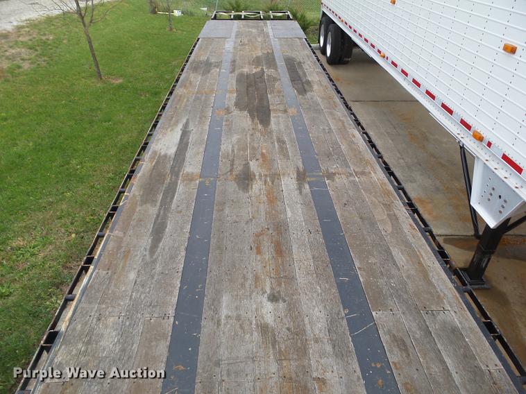 image for item L5715 2015 Neville drop deck equipment trailer
