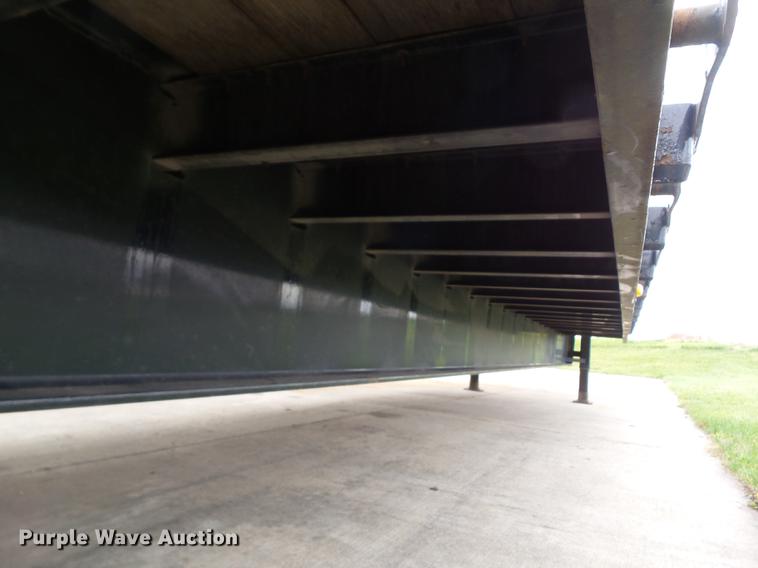 image for item L5715 2015 Neville drop deck equipment trailer