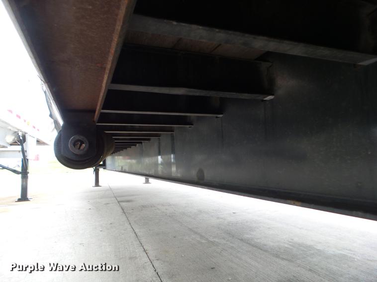 image for item L5715 2015 Neville drop deck equipment trailer
