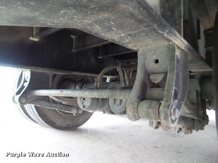 image for item L5715 2015 Neville drop deck equipment trailer