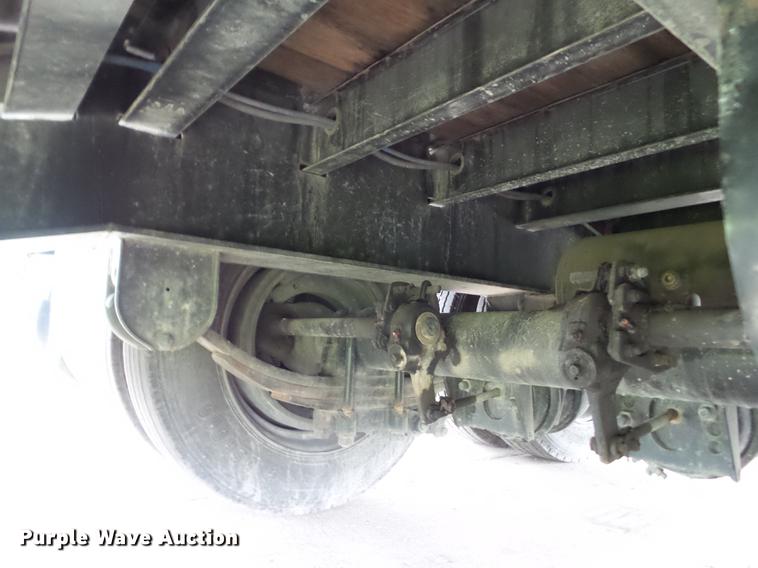 image for item L5715 2015 Neville drop deck equipment trailer