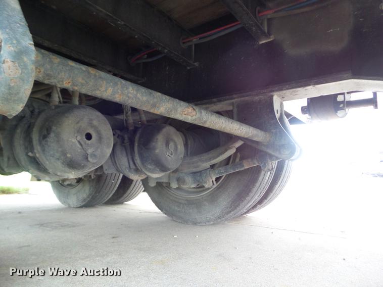 image for item L5715 2015 Neville drop deck equipment trailer