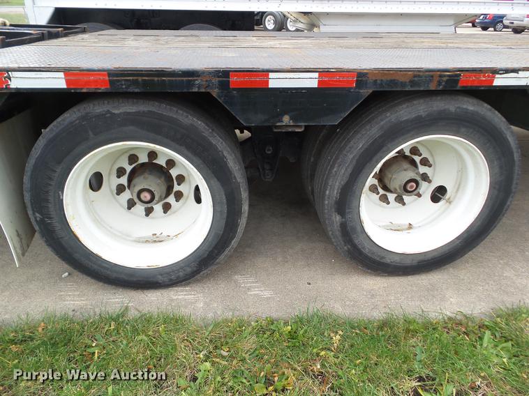 image for item L5715 2015 Neville drop deck equipment trailer