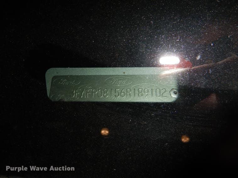 image for item DD8961 2006 Ford Fusion SEL