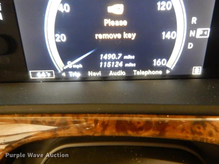 image for item DD8962 2007 Mercedes Benz S550