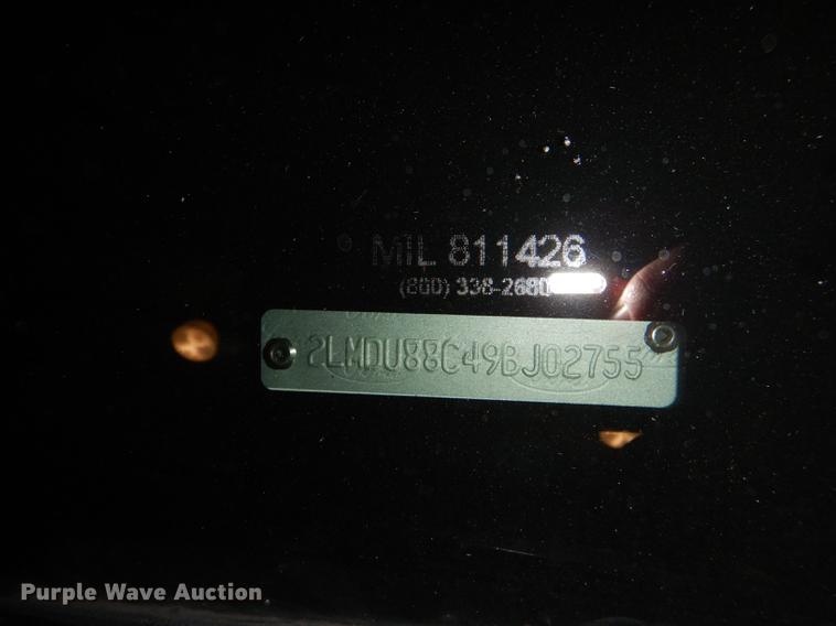 image for item DD8965 2009 Lincoln MKX SUV