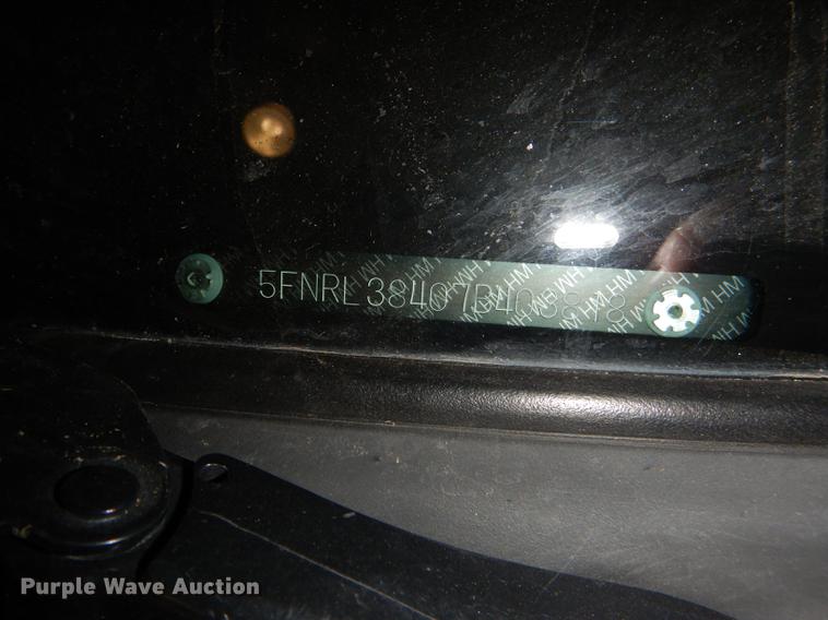 image for item DD8971 2007 Honda Odyssey EX van