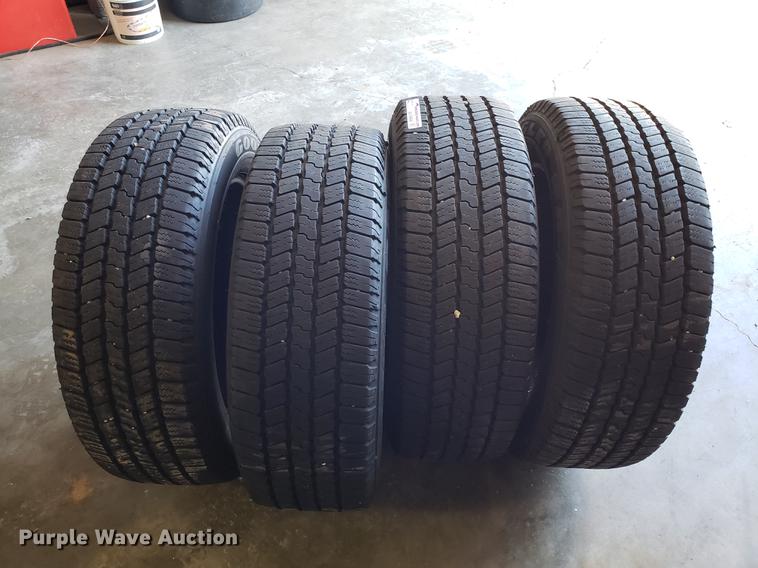 image for item AV9464 (8) Goodyear Wrangler SR-A 265/60R20 tires