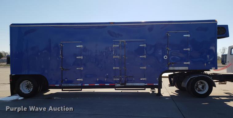 image for item AV9469 2003 Clark refrigerated van trailer