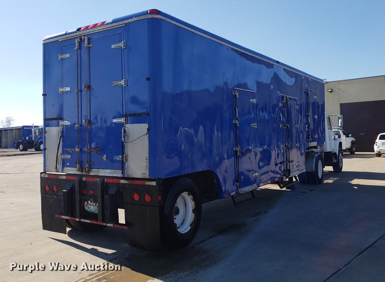 image for item AV9469 2003 Clark refrigerated van trailer