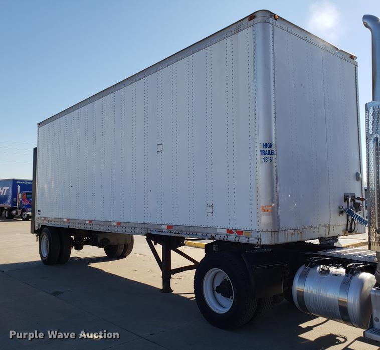 image for item AV9471 1992 Wabash DSA-102CW dry van trailer