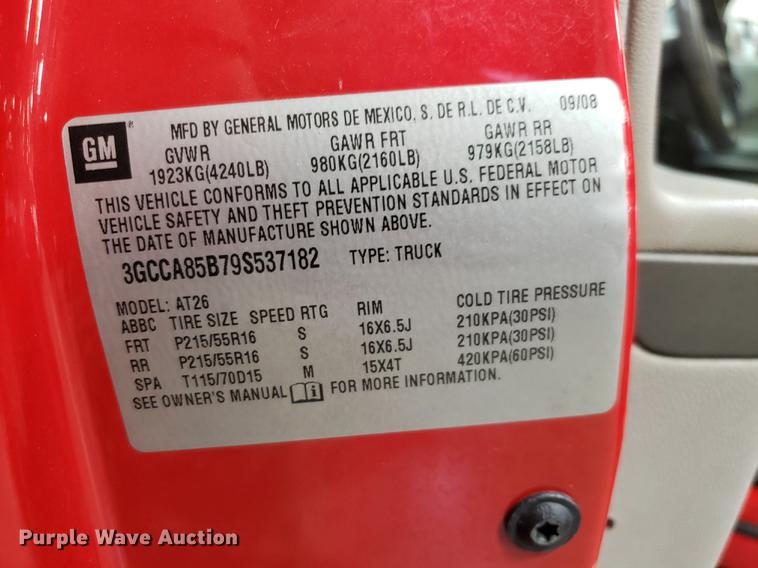 image for item AV9473 2009 Chevrolet HHR