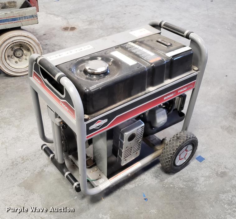 image for item AV9476 Briggs & Stratton generator