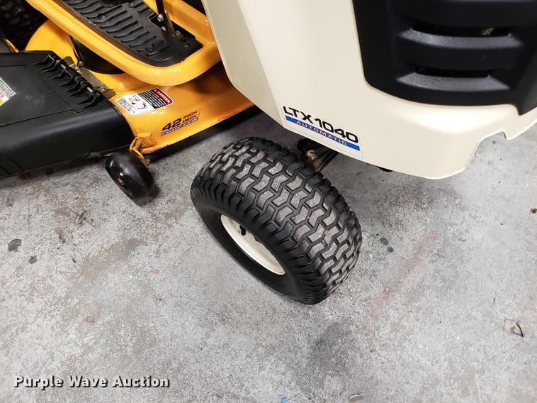 image for item AV9478 Cub Cadet LTX1040 lawn mower