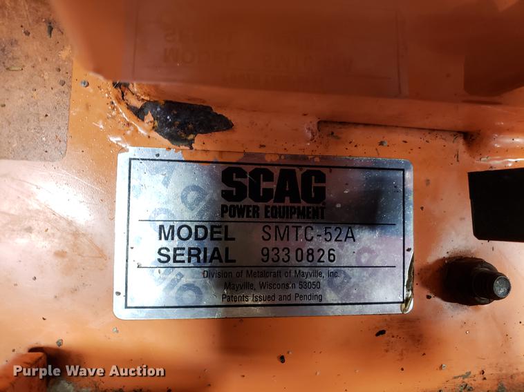 image for item AV9479 Scag Tiger Cub ZTR lawn mower