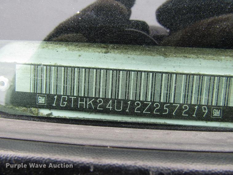 image for item DB2036 2002 GMC Sierra 2500HD pickup truck