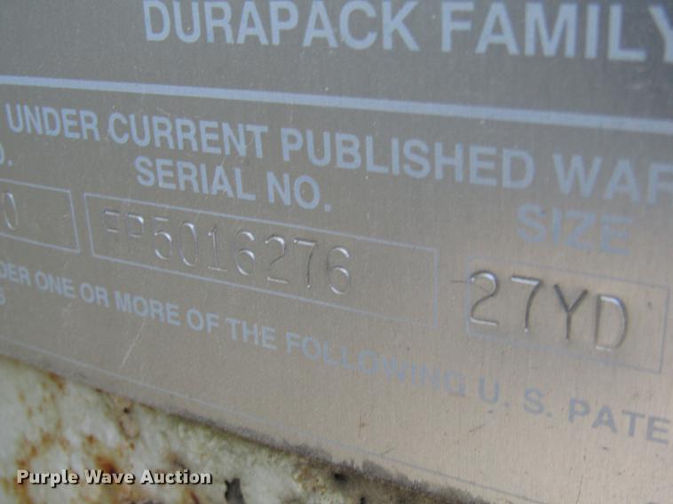 image for item DB2041 2004 Freightliner Columbia refuse truck