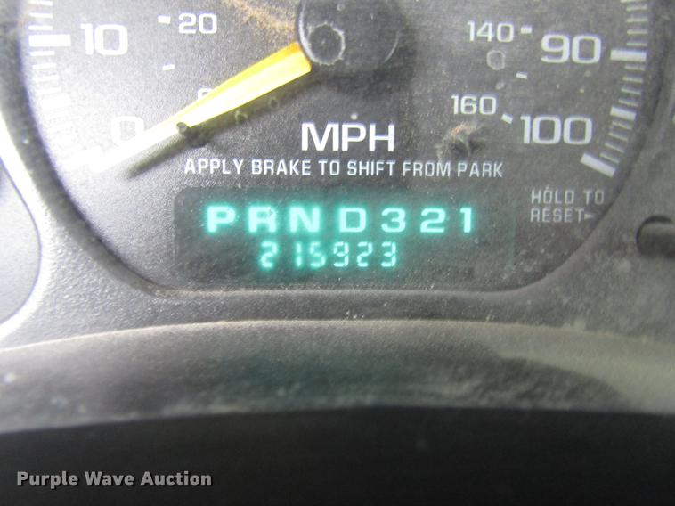 image for item DB2045 2001 GMC Sierra 1500 pickup truck