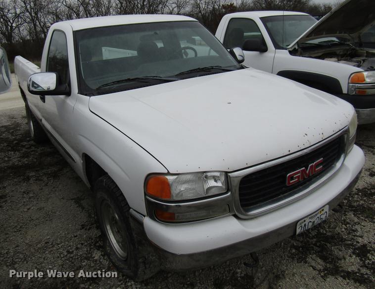 image for item DB2048 2001 GMC Sierra 1500 pickup truck