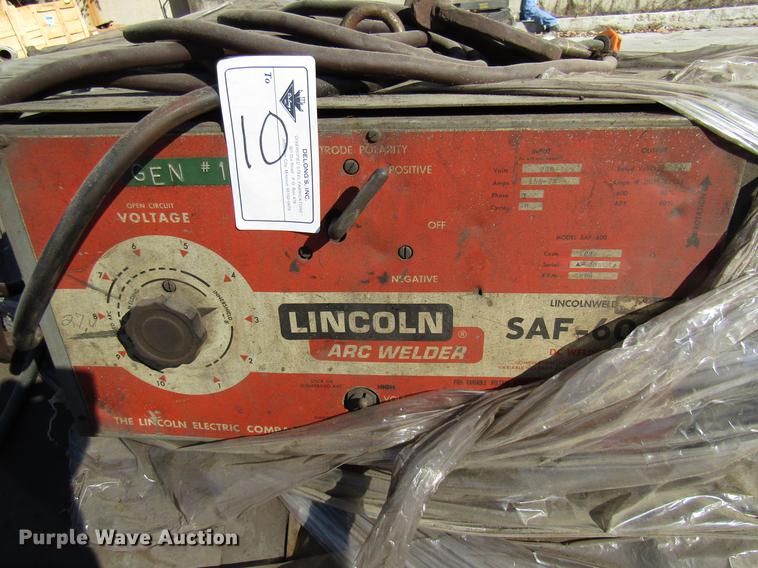 image for item DB2069 (2) Lincoln arc welders