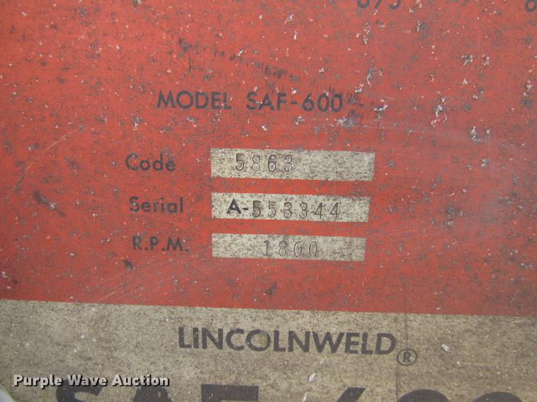 image for item DB2069 (2) Lincoln arc welders