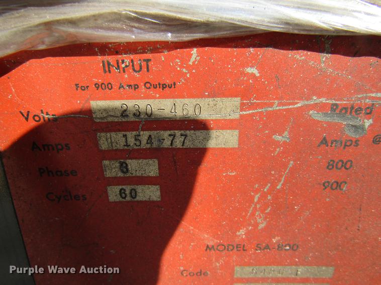 image for item DB2069 (2) Lincoln arc welders