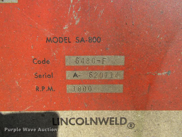 image for item DB2069 (2) Lincoln arc welders