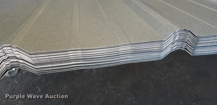 image for item DB9455 (60) sheets of metal roofing/siding