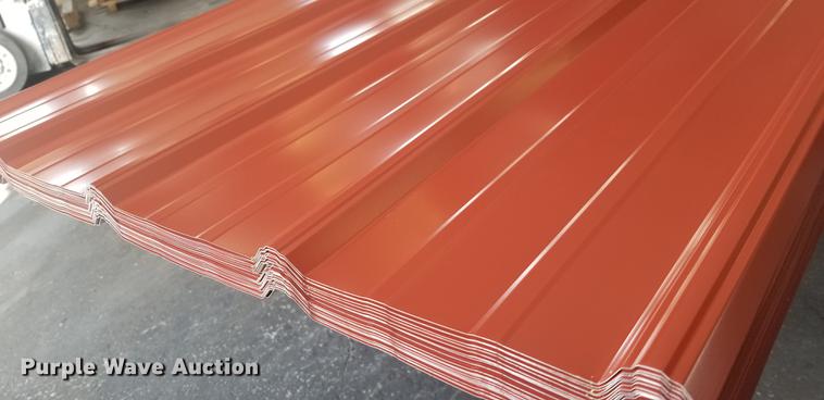 image for item DB9455 (60) sheets of metal roofing/siding