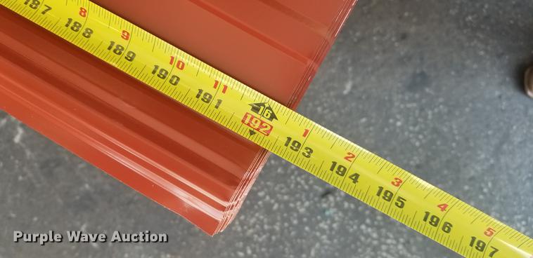 image for item DB9455 (60) sheets of metal roofing/siding