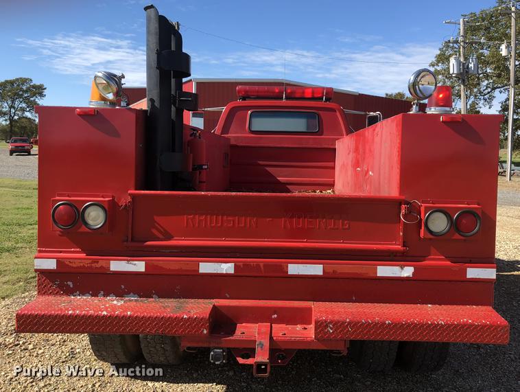 image for item DC0156 1986 GMC C6000 service truck